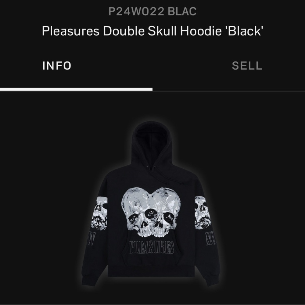 Pleasures Double Skull Hoodie🔥🔥
